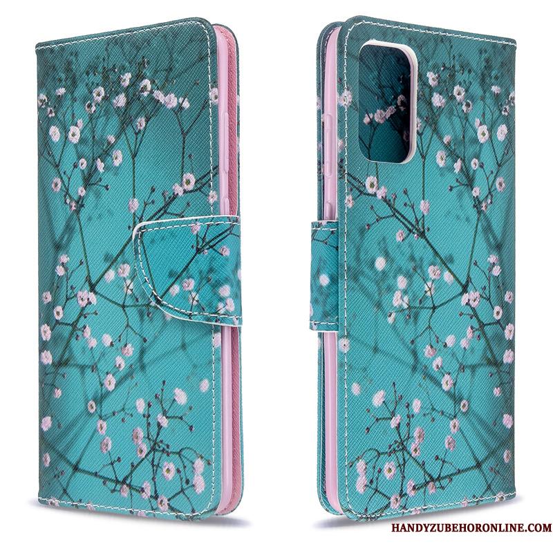 Samsung Galaxy S20 Etui Folio Stjerne Malet Cover Support Lædertaske Beskyttelse