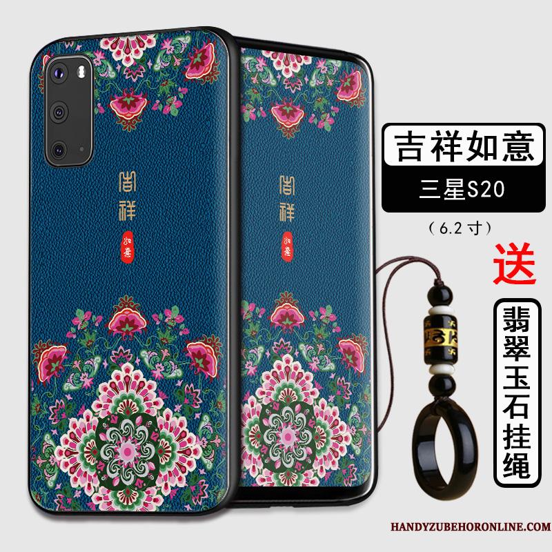 Samsung Galaxy S20 Etui Trend Nubuck Af Personlighed Kinesisk Stil Blød Alt Inklusive Cover