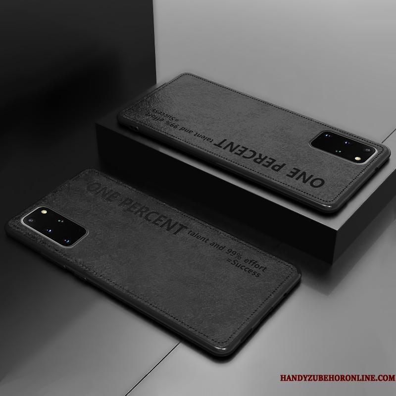 Samsung Galaxy S20+ Hemming Cover Etui Telefon Lædertaske Gul Beskyttelse