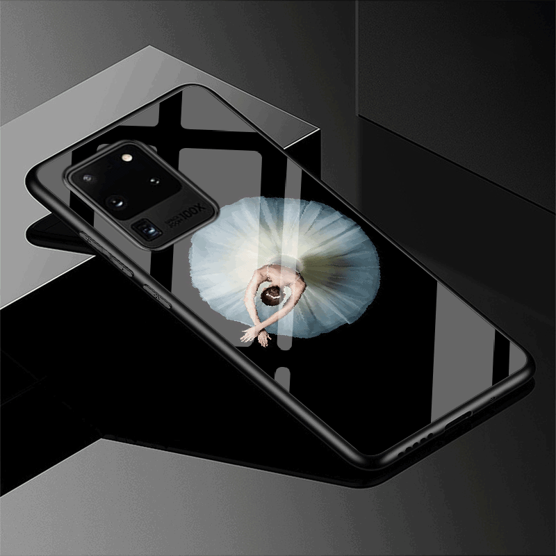 Samsung Galaxy S20 Ultra Etui Cover Cartoon Beskyttelse Kreativ Alt Inklusive Silikone Rød