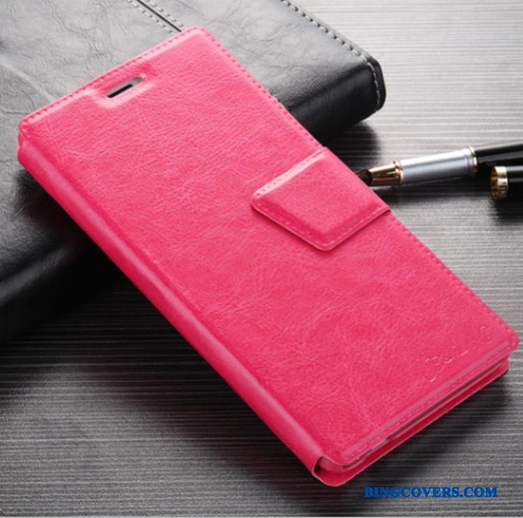 Samsung Galaxy S3 Beskyttelse Stjerne Cover Mobiltelefon Lædertaske Etui Rød