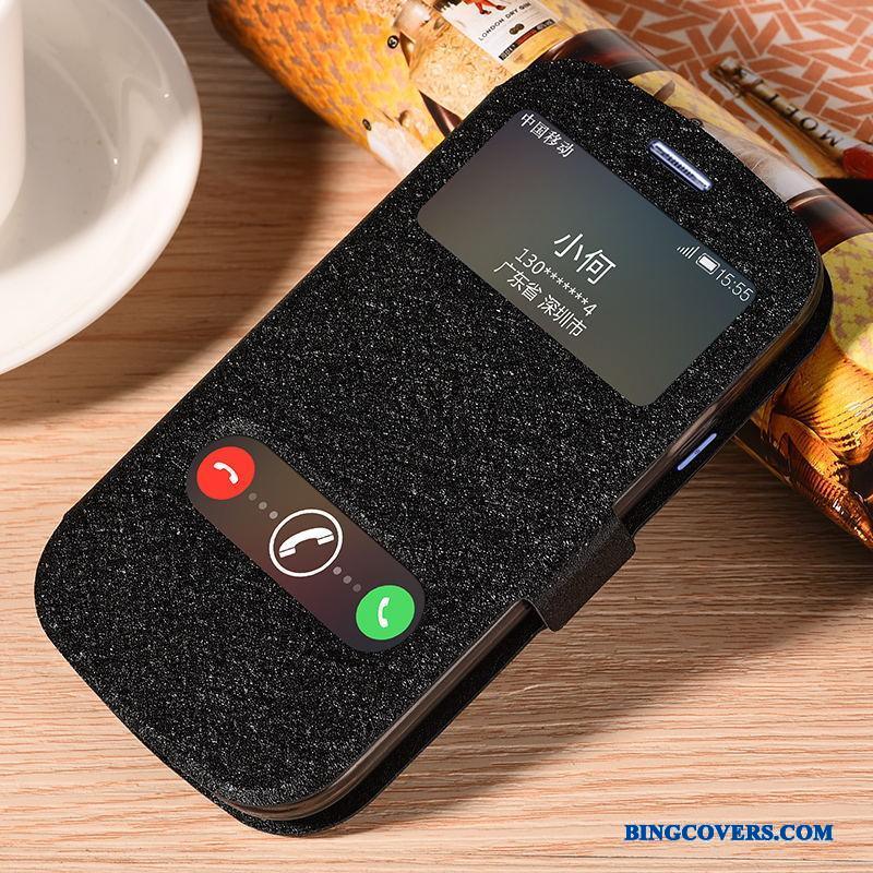Samsung Galaxy S3 Cover Mobiltelefon Telefon Etui Beskyttelse Blå Folio Trend