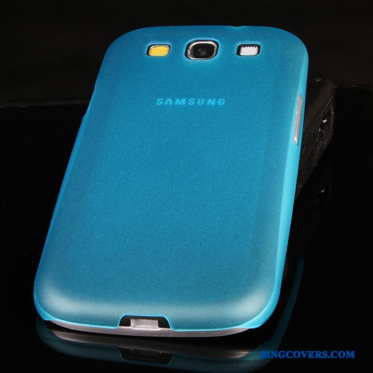 Samsung Galaxy S3 Etui Gennemsigtig Nubuck Trend Grøn Beskyttelse Stjerne Cover