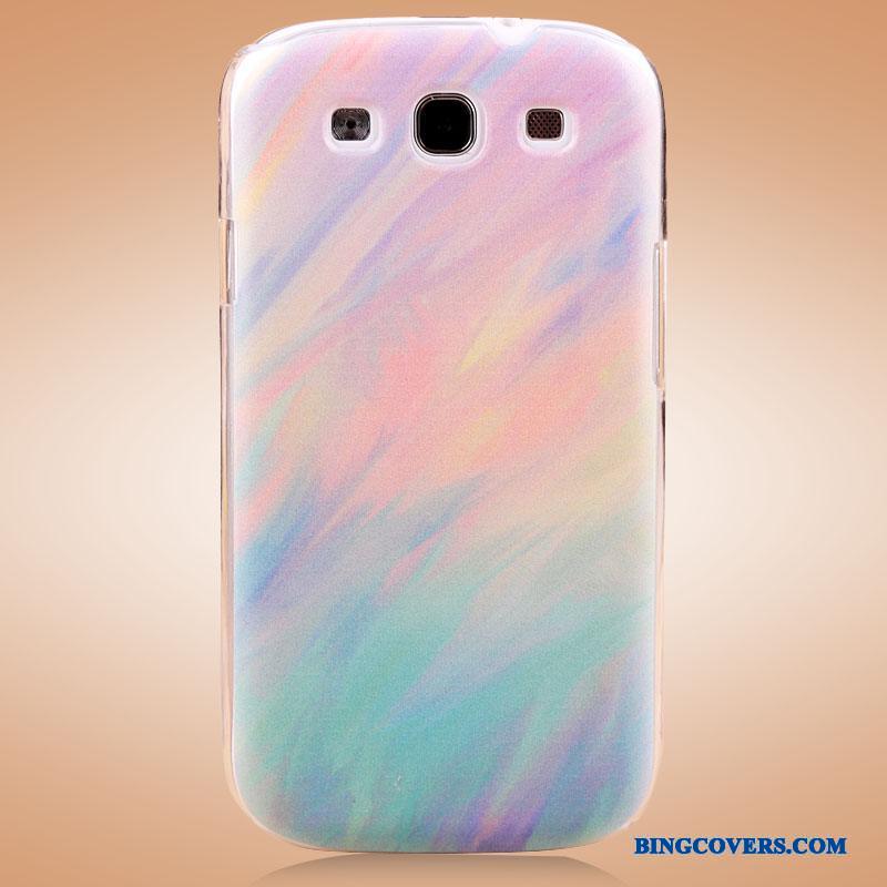 Samsung Galaxy S3 Telefon Etui Malet Beskyttelse Cover Nubuck Stjerne Farve
