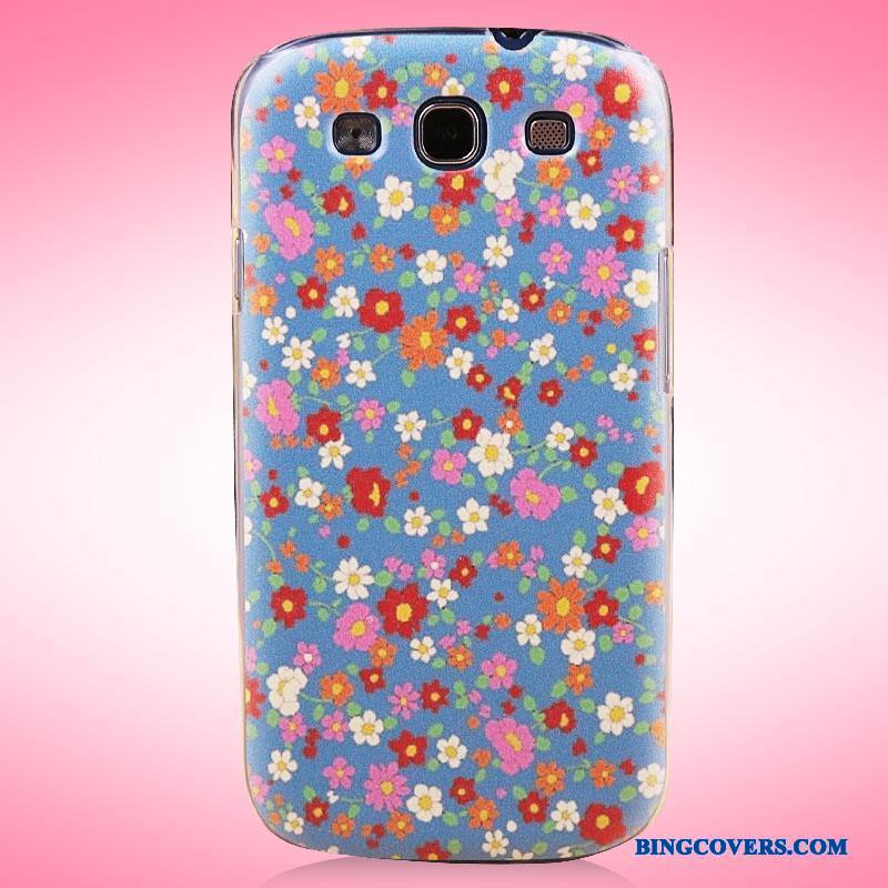Samsung Galaxy S3 Trend Ny Telefon Etui Malet Cover Blomster Beskyttelse