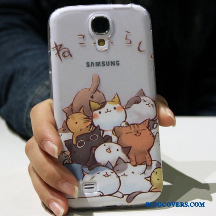 Samsung Galaxy S4 Beskyttelse Cover Cartoon Smuk Blå Stjerne Telefon Etui