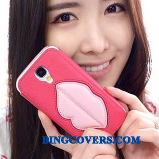 Samsung Galaxy S4 Beskyttelse Lædertaske Stjerne Telefon Etui Smuk Cover Mobiltelefon