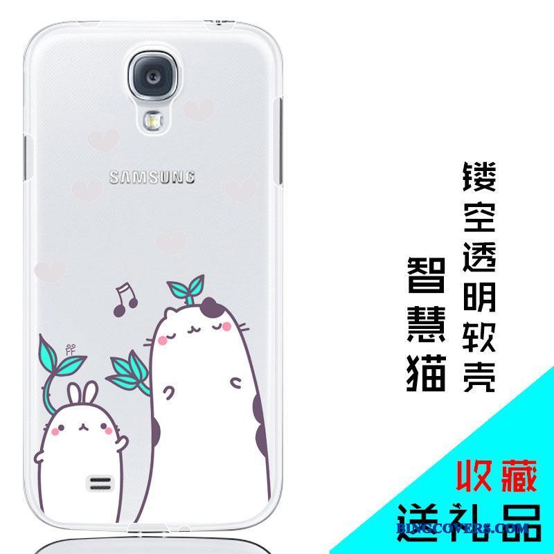 Samsung Galaxy S4 Etui Beskyttelse Mobiltelefon Telefon Gennemsigtig Grøn Silikone