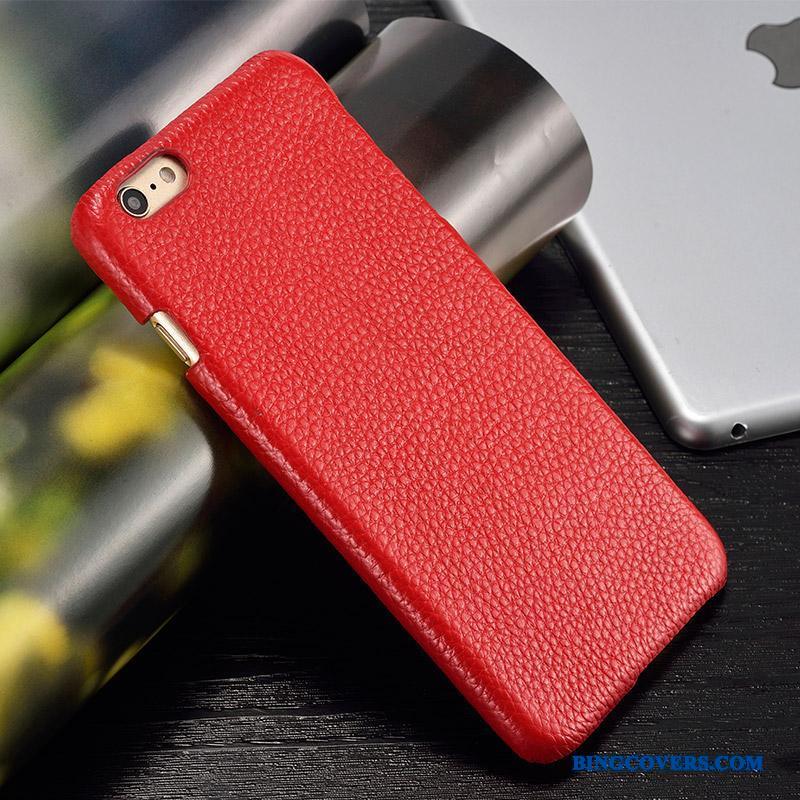 Samsung Galaxy S5 Bagdæksel Rød Lædertaske Cover Telefon Etui Beskyttelse Ægte Læder