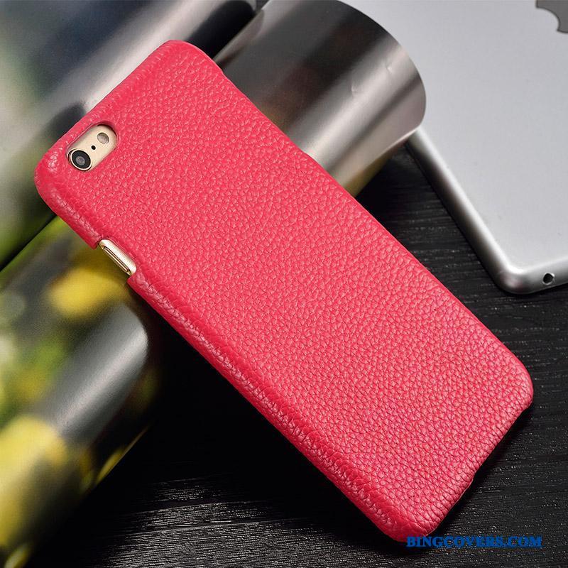 Samsung Galaxy S5 Bagdæksel Rød Lædertaske Cover Telefon Etui Beskyttelse Ægte Læder