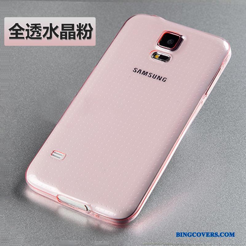 Samsung Galaxy S5 Etui Ny Tynd Trend Anti-fald Gennemsigtig Stjerne Cover