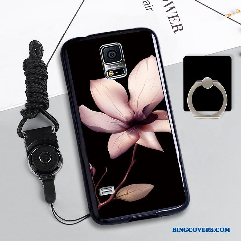 Samsung Galaxy S5 Stjerne Cover Telefon Etui Hængende Ornamenter Beskyttelse Blød Anti-fald