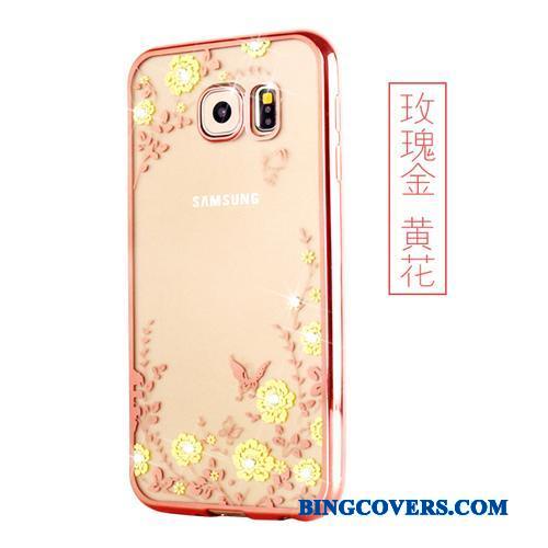 Samsung Galaxy S6 Stjerne Etui Cover Blød Ring Beskyttelse Spænde