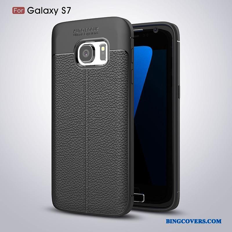 Samsung Galaxy S7 Af Personlighed Grå Telefon Etui Kreativ Anti-fald Blød Stjerne