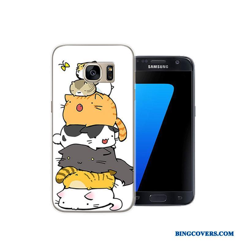 Samsung Galaxy S7 Anti-fald Kreativ Hård Cover Telefon Etui Af Personlighed Beskyttelse
