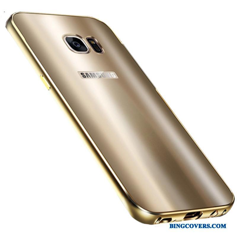 Samsung Galaxy S7 Cover Anti-fald Beskyttelse Ramme Telefon Etui Stjerne Blå