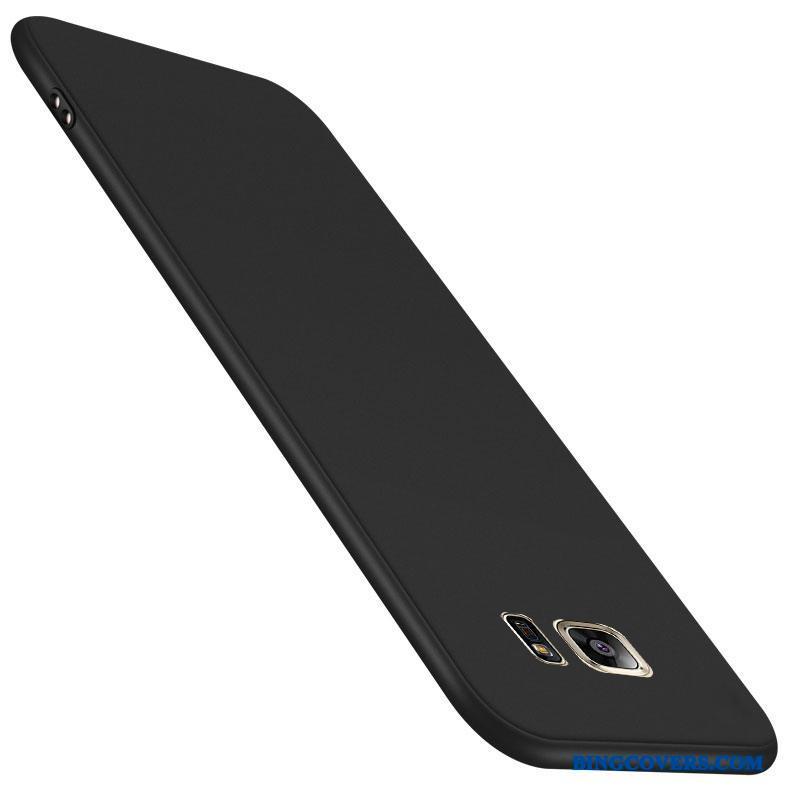 Samsung Galaxy S7 Edge Blå Blød Etui Anti-fald Silikone Telefon Cover