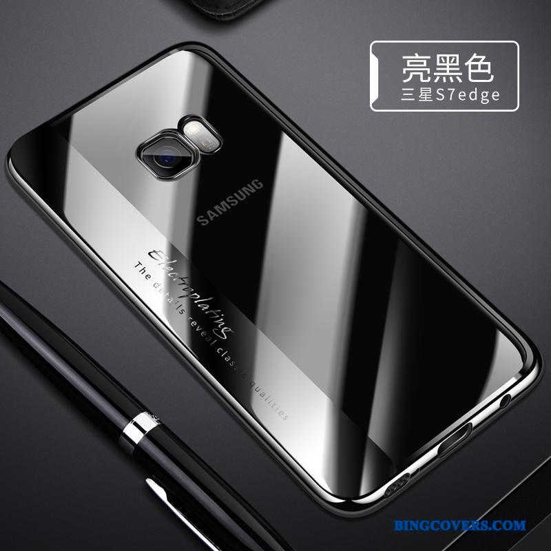 Samsung Galaxy S7 Edge Blød Cover Gennemsigtig Etui Tynd Anti-fald Beskyttelse