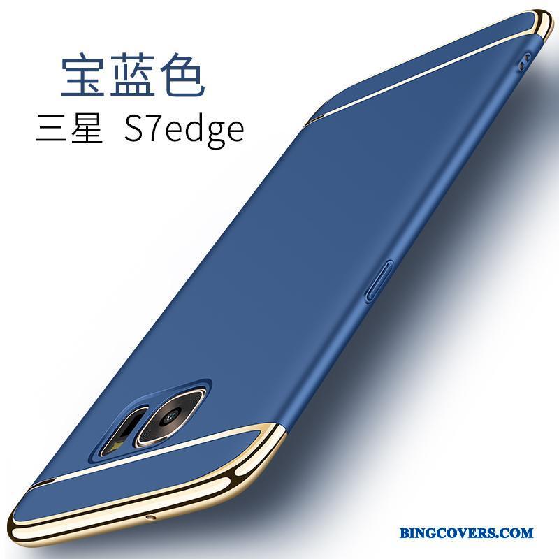 Samsung Galaxy S7 Edge Cover Anti-fald Stjerne Lyserød Beskyttelse Telefon Etui