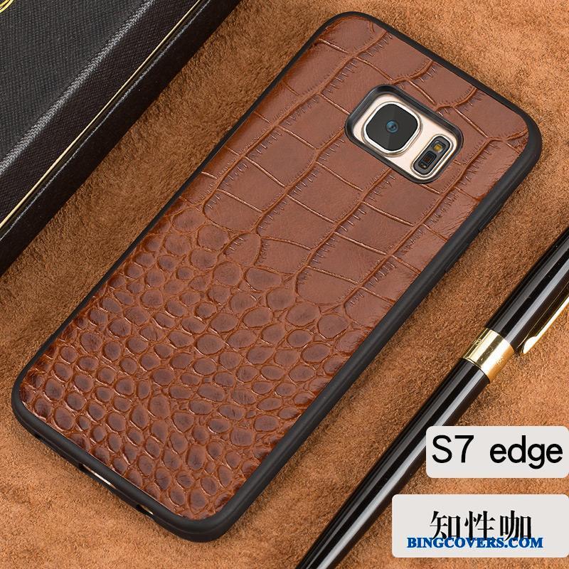 Samsung Galaxy S7 Edge Elegante Silikone Telefon Etui Af Personlighed Stjerne Alt Inklusive Anti-fald