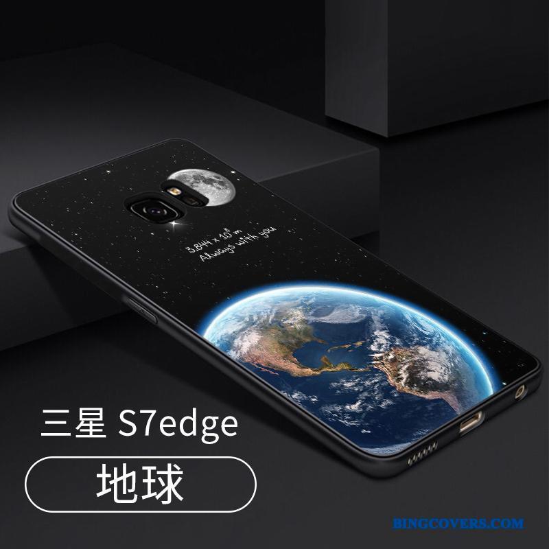Samsung Galaxy S7 Edge Etui Stjerne Blød Kreativ Silikone Anti-fald Telefon