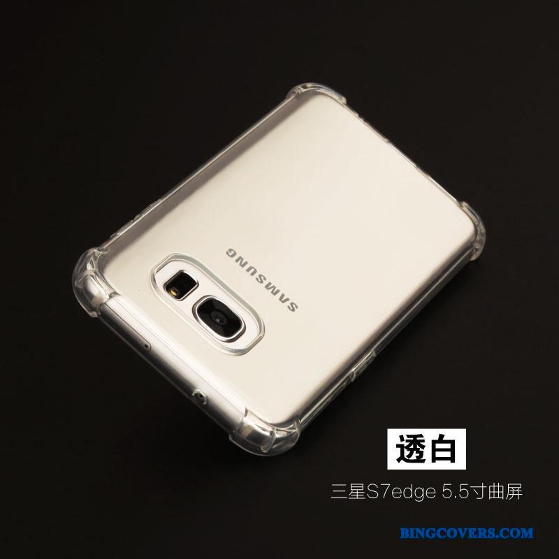 Samsung Galaxy S7 Edge Let Tynd Cover Grøn Telefon Etui Gasbag Blød Silikone