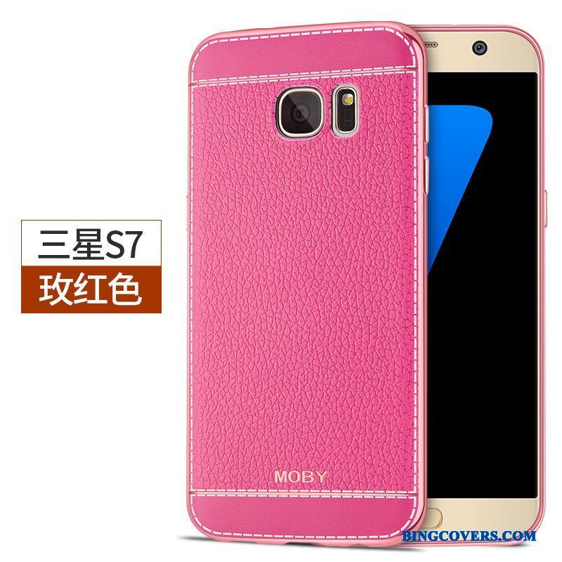 Samsung Galaxy S7 Etui Cover Ny Beskyttelse Stjerne Mobiltelefon Khaki Silikone