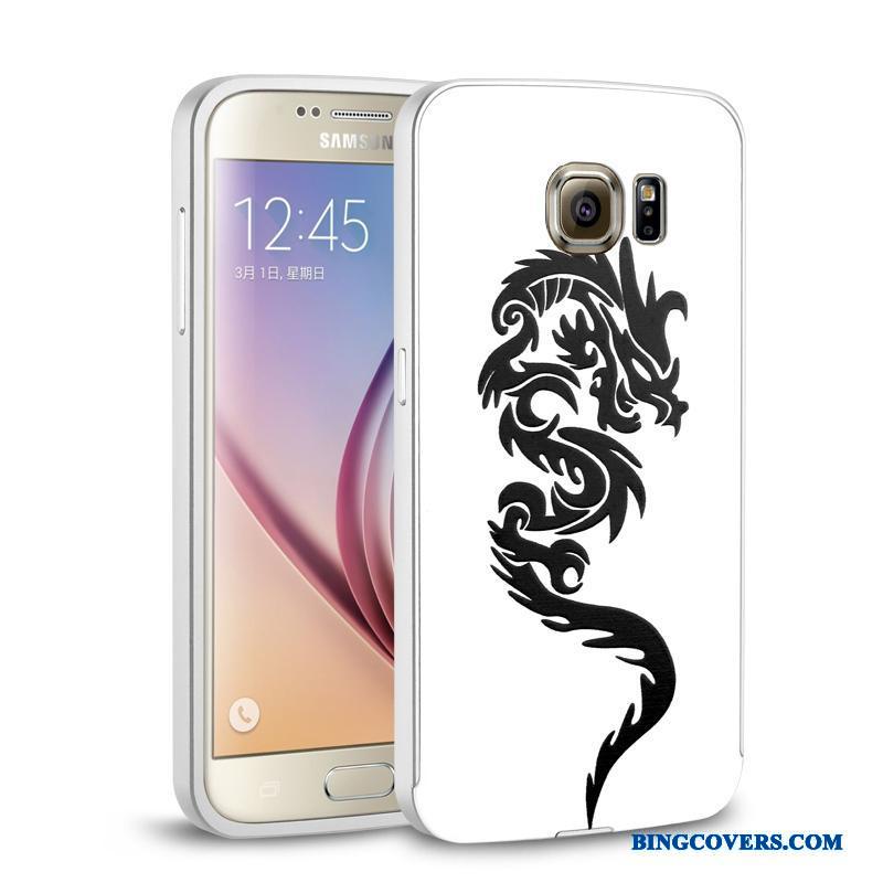 Samsung Galaxy S7 Etui Spejl Beskyttelse Stjerne Cover Mobiltelefon Anti-fald Sort