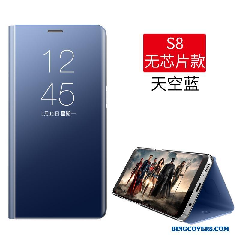 Samsung Galaxy S8 Alt Inklusive Lædertaske Telefon Etui Stjerne Beskyttelse Cover Anti-fald