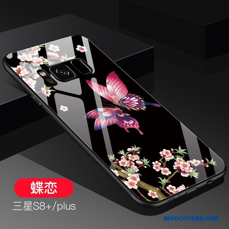 Samsung Galaxy S8+ Alt Inklusive Telefon Etui Trendy Kreativ Glas Silikone Cover