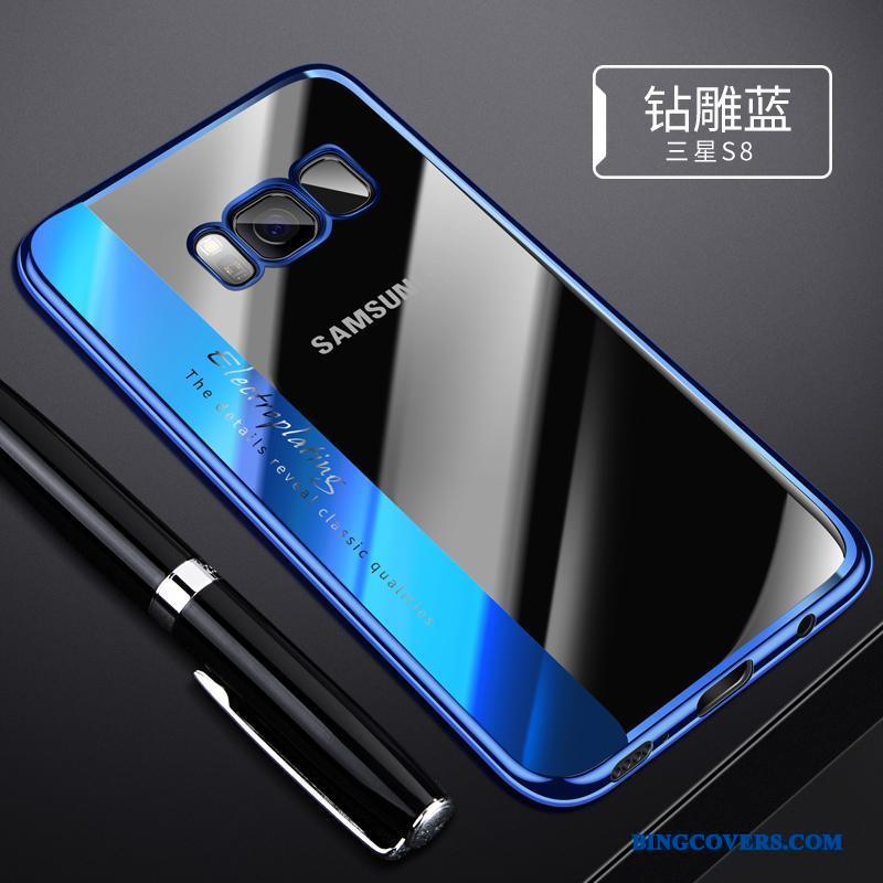 Samsung Galaxy S8 Etui Cover Trend Blød Sort Telefon Silikone