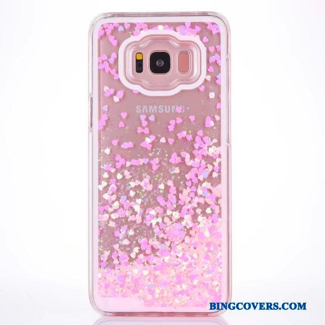 Samsung Galaxy S8 Etui Quicksand Beskyttelse Plast Lille Sektion Stjerne Cover Frisk