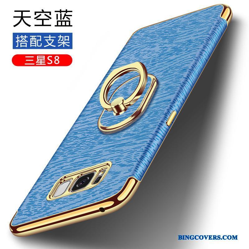 Samsung Galaxy S8 Etui Stjerne Anti-fald Silikone Kreativ Blød Cover Blå