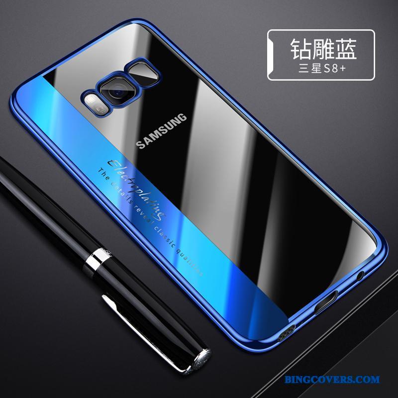 Samsung Galaxy S8+ Gennemsigtig Tynd Stjerne Etui Telefon Anti-fald Cover