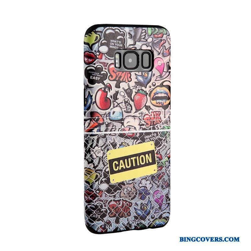 Samsung Galaxy S8 Gul Trend Cover Telefon Etui Beskyttelse Relief Blød
