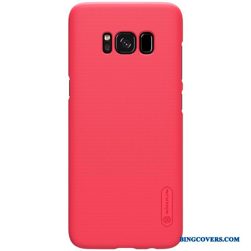 Samsung Galaxy S8+ Guld Nubuck Beskyttelse Telefon Etui Flerfarvet Stjerne Sort