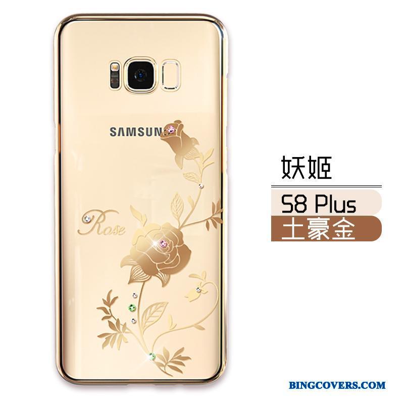 Samsung Galaxy S8+ Luksus Gennemsigtig Telefon Etui Cover Anti-fald Alt Inklusive Trendy