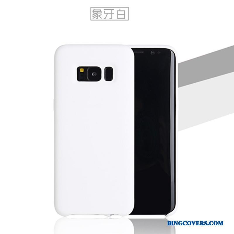 Samsung Galaxy S8 Silikone Beskyttelse Lilla Cover Telefon Etui Anti-fald Stjerne