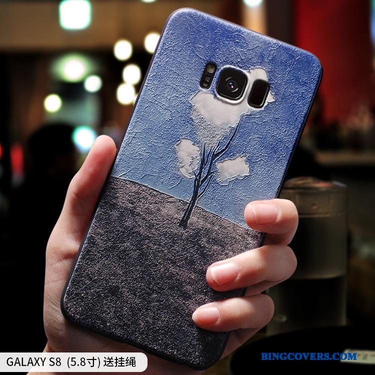 Samsung Galaxy S8 Stjerne Farve Blød Af Personlighed Silikone Telefon Etui Kreativ
