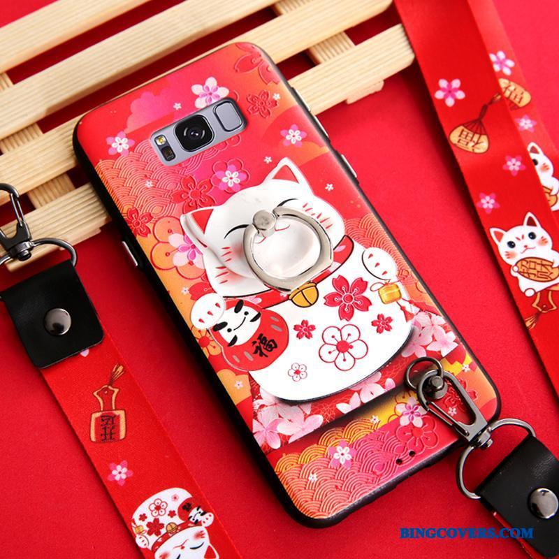 Samsung Galaxy S8+ Support Cartoon Stjerne Etui Hængende Ornamenter Mobiltelefon Cover