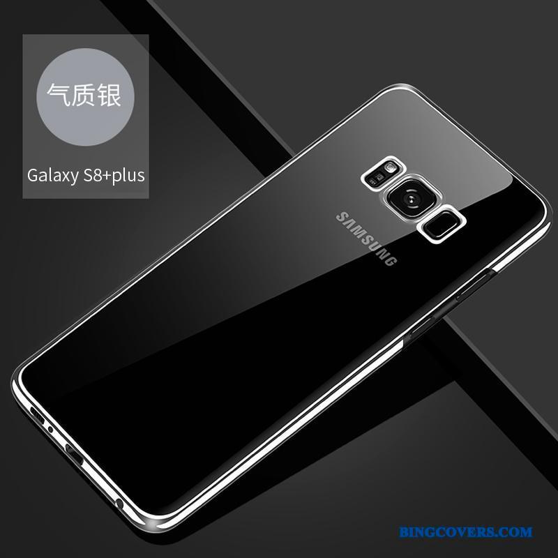 Samsung Galaxy S8+ Telefon Etui Af Personlighed Gennemsigtig Alt Inklusive Kreativ Stjerne Rød