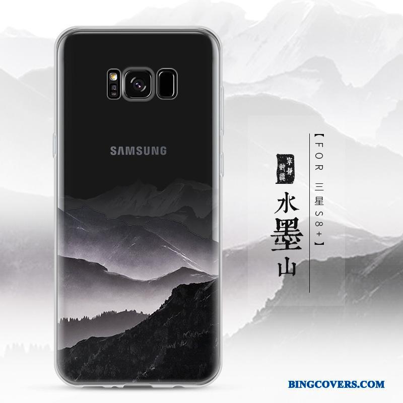 Samsung Galaxy S8+ Telefon Etui Scenery Gennemsigtig Blød Silikone Beskyttelse Anti-fald