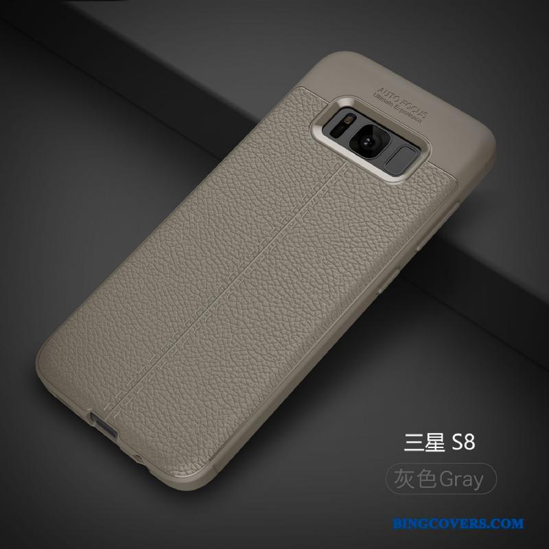 Samsung Galaxy S8+ Trend Telefon Etui Beskyttelse Læder Stjerne Anti-fald Blød