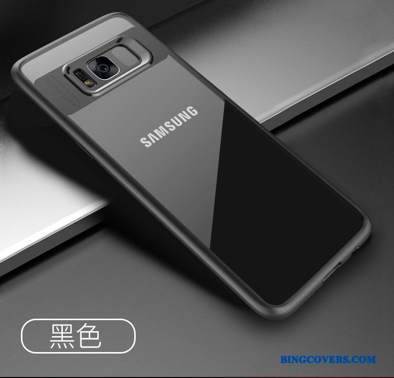 Samsung Galaxy S9 Cover Gennemsigtig Blød Anti-fald Telefon Etui Kreativ Blå