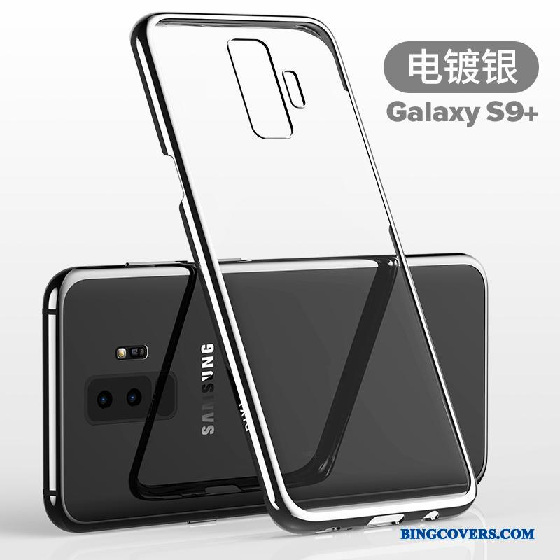 Samsung Galaxy S9+ Etui Alt Inklusive Beskyttelse Cover Tynd Lilla Anti-fald Silikone