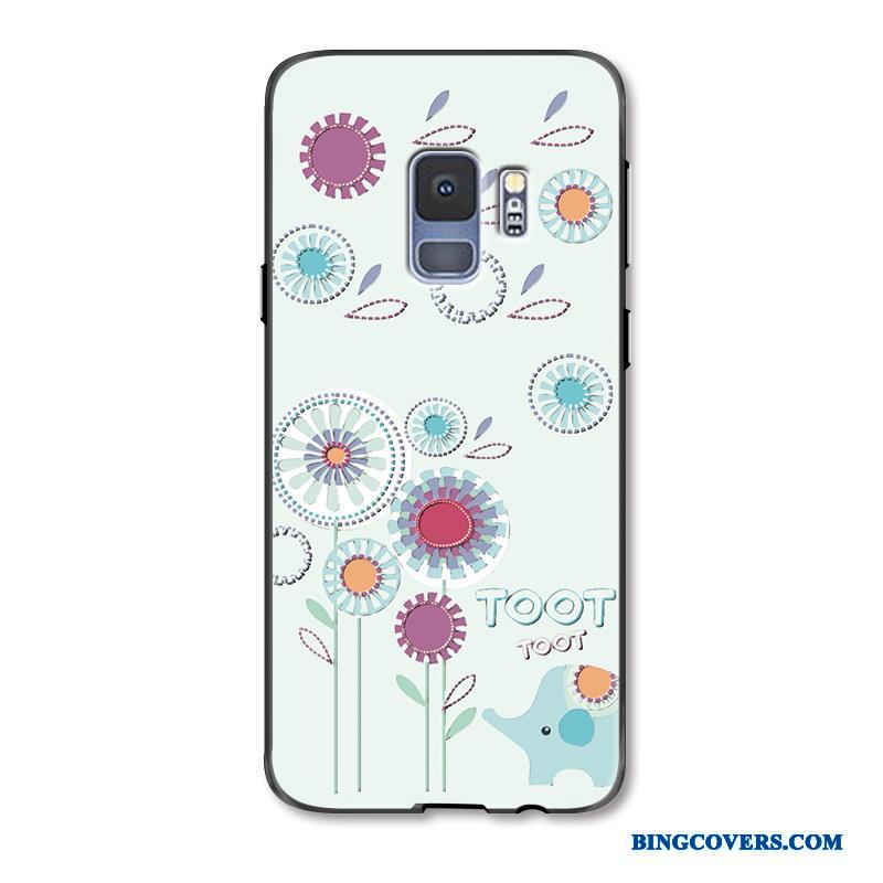 Samsung Galaxy S9 Etui Cartoon Kreativ Lyserød Cover Ny Kat Mode