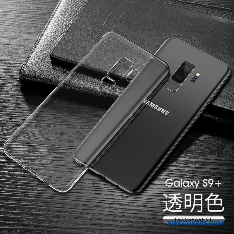 Samsung Galaxy S9+ Etui Mørkeblå Stjerne Tynd Alt Inklusive Cover Anti-fald Beskyttelse