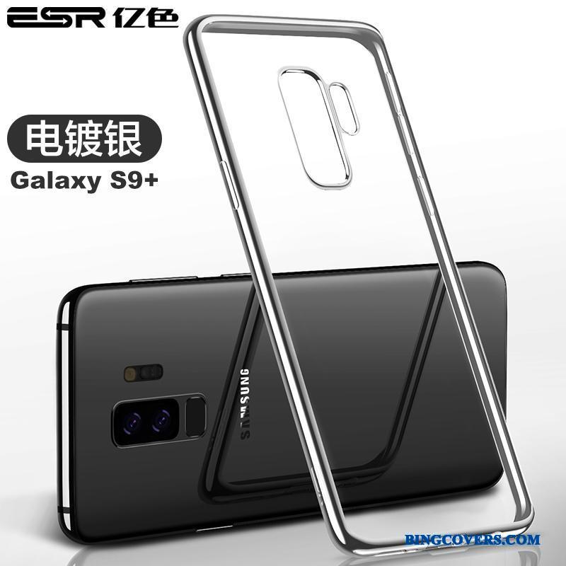 Samsung Galaxy S9+ Etui Silikone Blød Stjerne Gennemsigtig Beskyttelse Tynd Alt Inklusive