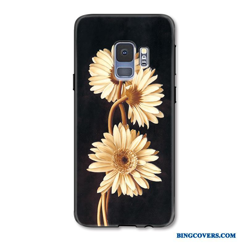 Samsung Galaxy S9 Hængende Ornamenter Telefon Etui Beskyttelse Stjerne Blomster Frisk Simple