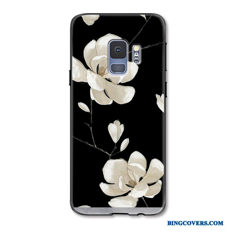Samsung Galaxy S9 Hængende Ornamenter Telefon Etui Beskyttelse Stjerne Blomster Frisk Simple